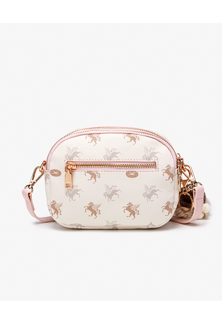 Túi đeo chéo nữ dây xích vintage họa tiết monogram Thu Đông 2025 chi tiết 14