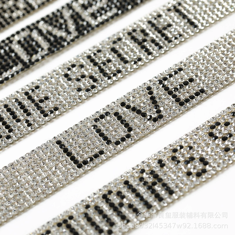 [Заводская настройка] Термоплавкие полоски с бриллиантами для нижнего белья, полоски с горячими бриллиантами со стразами, брелоки с бриллиантами LOVE для нижнего белья