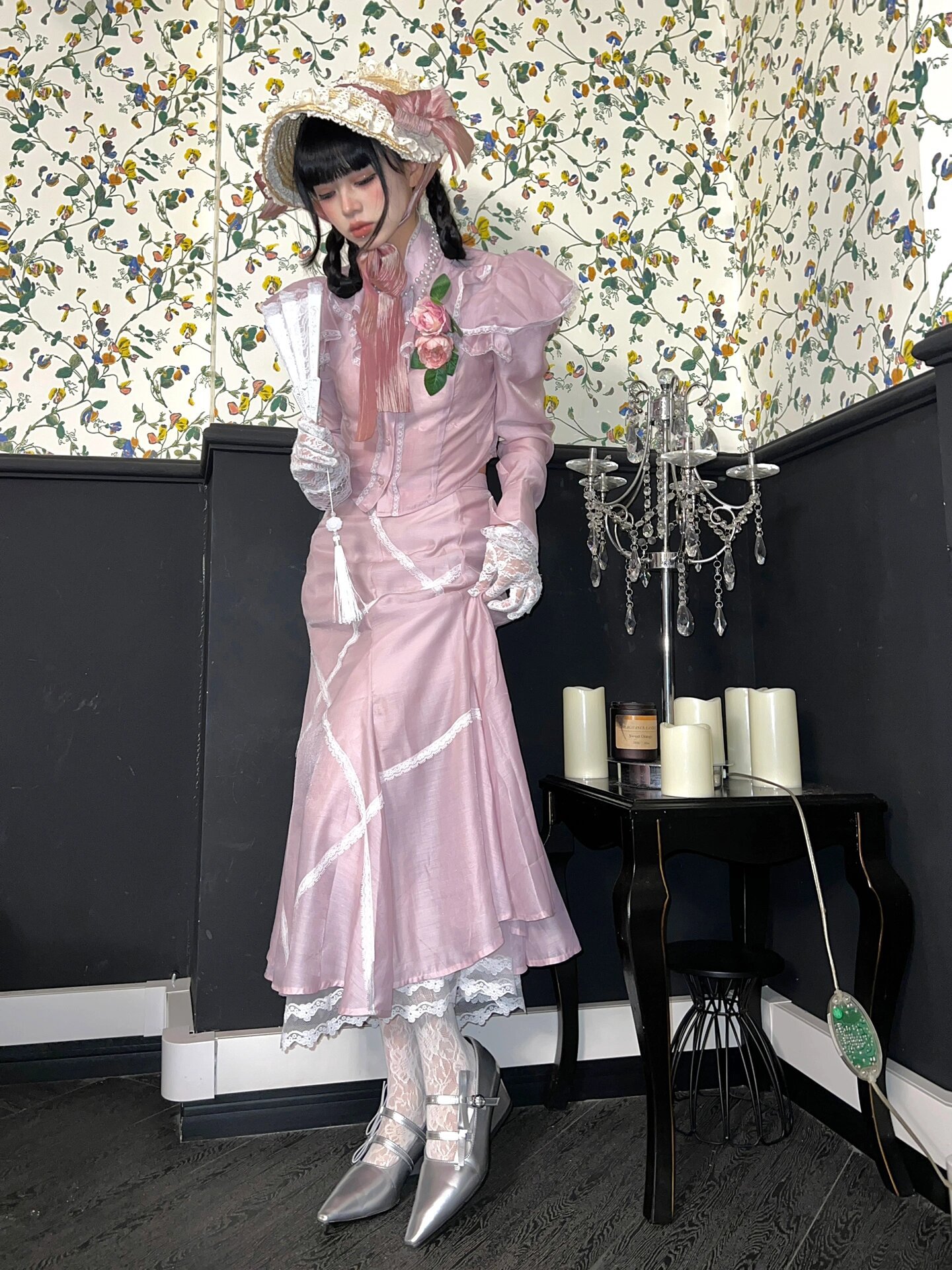 Scarpe singole da donna con tacco alto e punta a punta, di alta qualità, color argento_voghion.com