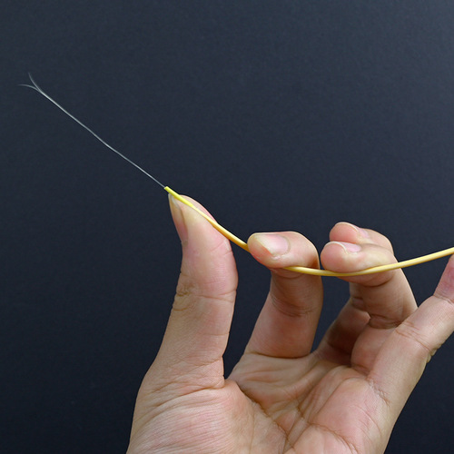 Ear picking tools white bamboo horsetail stick to pick out the ear hair and tickle goose feather stick set technician professional tools wholesale