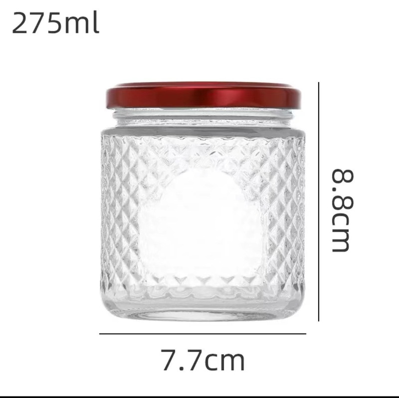 现货批发竖纹燕窝瓶加厚玻璃瓶空瓶子可蒸煮耐高温大口鲜炖密封瓶|undefined