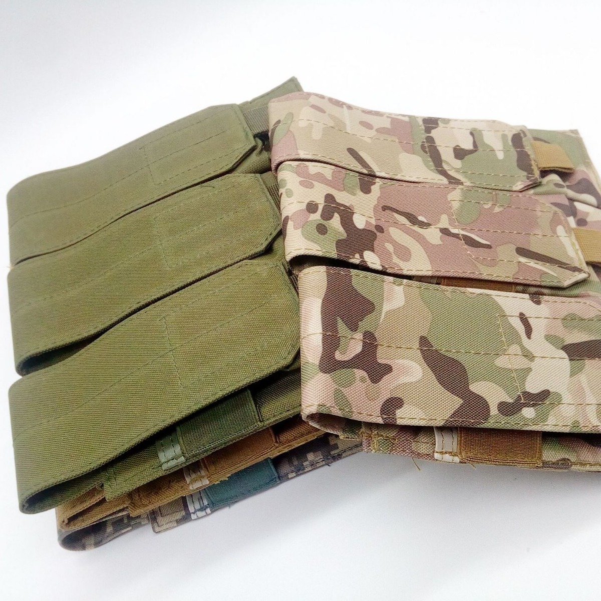 Superviviente al aire libre-Molle triple bolsa de accesorios\ bolsas de misceláneos\ bolsas especiales de campo chaleco mochila multicolor