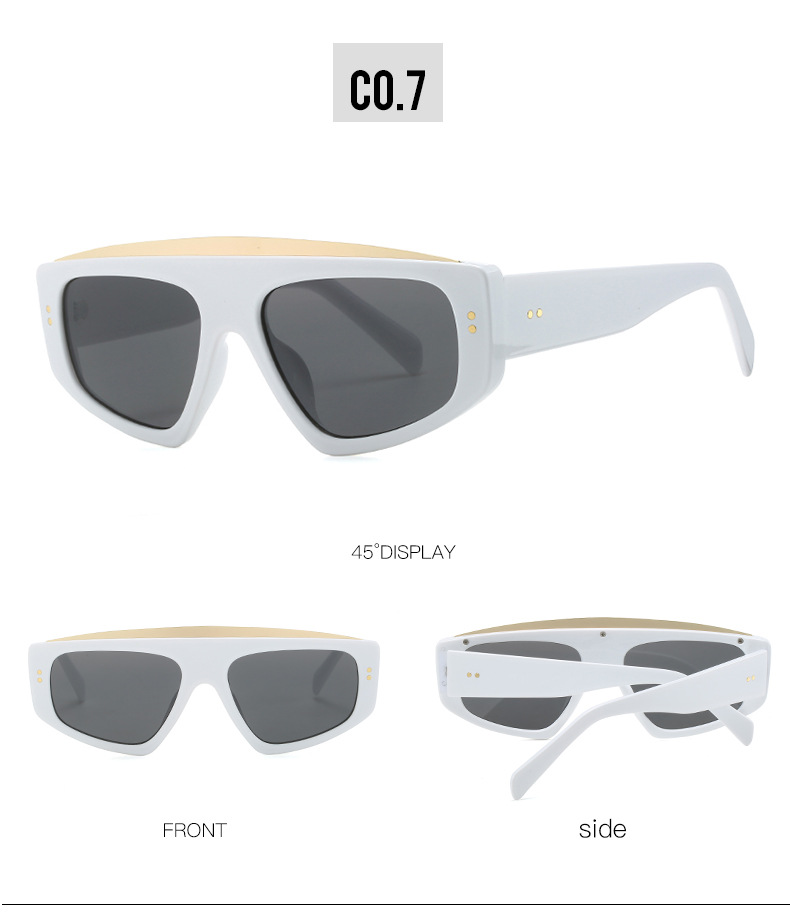 Triangle Frame Sunglasses For Men And Women Versatile Style_voghion.com