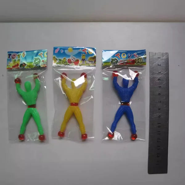 Wall Climbing Man Wall Climbing Spider Man Sticky Little Man Sticky Wall Somersault Spider Man Children Decompression Artifact