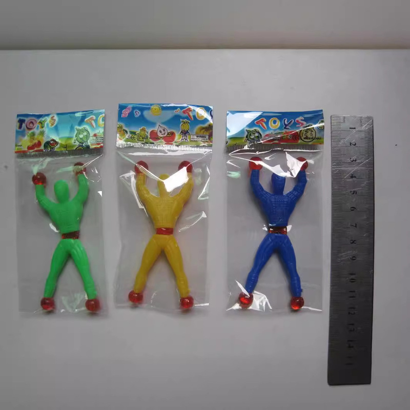 Wall Climbing Man Wall Climbing Spider Man Sticky Little Man Sticky Wall Somersault Spider Man Children Decompression Artifact