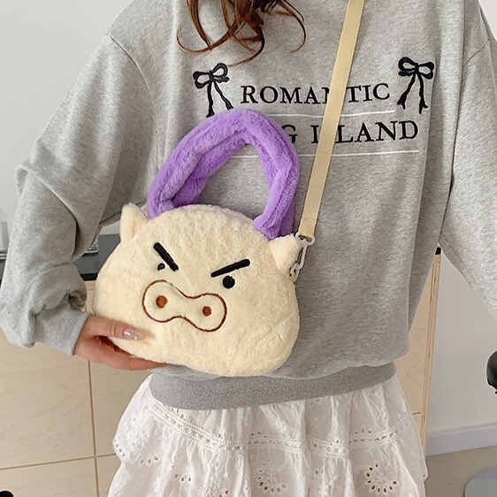 クロスボーダーの女性のぬいぐるみのクロミの斜めのショルダーバッグの補習の袋のかわいい玉桂の犬のinsのハンドバッグの誕生日の贈り物|undefined