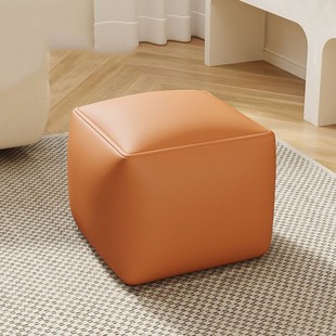 Lazy Footstool for Home Use, Shoe-Changing Stool, Living Room Sofa Footrest, Floor Cushion, Tatami Small Square Stool, Footstool