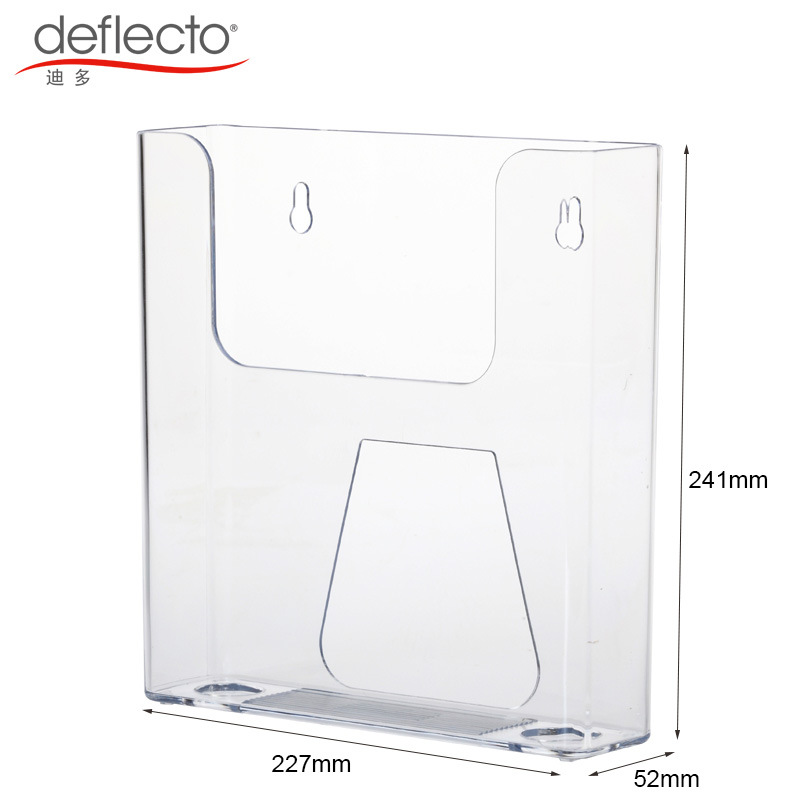 American Dider A4 wall-mounted directory rack, display stand, newspaper stand, office supplies, promotional materials, document rack, transparent