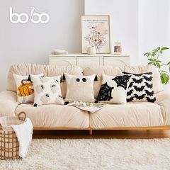 ハロウィンゴーストカボチャタフテッド刺繍枕カバーフェスティバル立体フープ刺繍枕カバークッションクッション