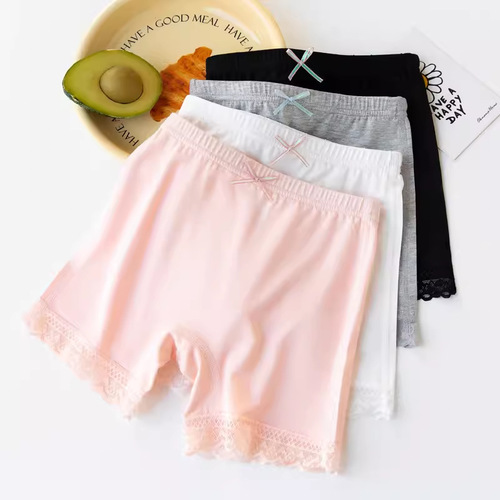 Children's Safety Underwear Non-Slip Summer Thin Baby Modal Cotton Children's Insurance Inner Shorts for Older Children Base Shorts