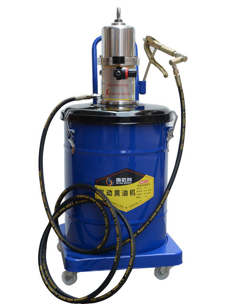 Starzhou 45L máquina de mantequilla inyector de aceite neumático de alta presión bomba de mantequilla completamente automática pistola de mantequilla neumática