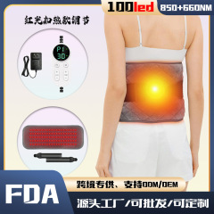 国境を越えた売れ筋の赤色光理学療法ベルト 100 ライト加熱ベルト赤外線照射腰温湿布アーティファクト