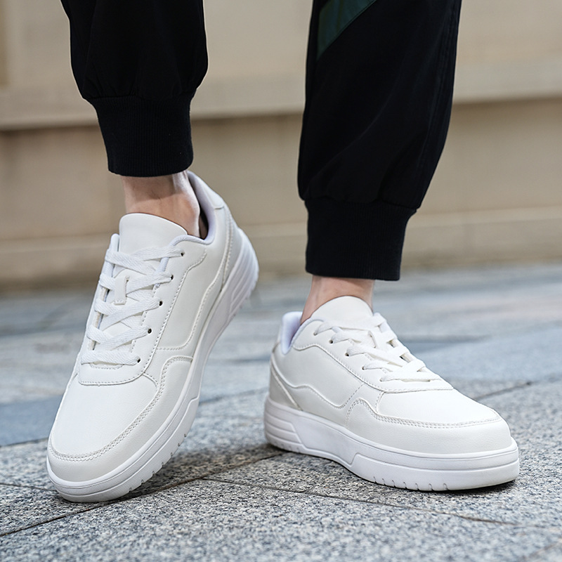 Otoño e Invierno Zapatos altos zapatos de moda estudiante zapatos de la Junta Deportiva zapatos de moda versátiles zapatos casuales deportes casuales zapatos blancos para los estudiantes
