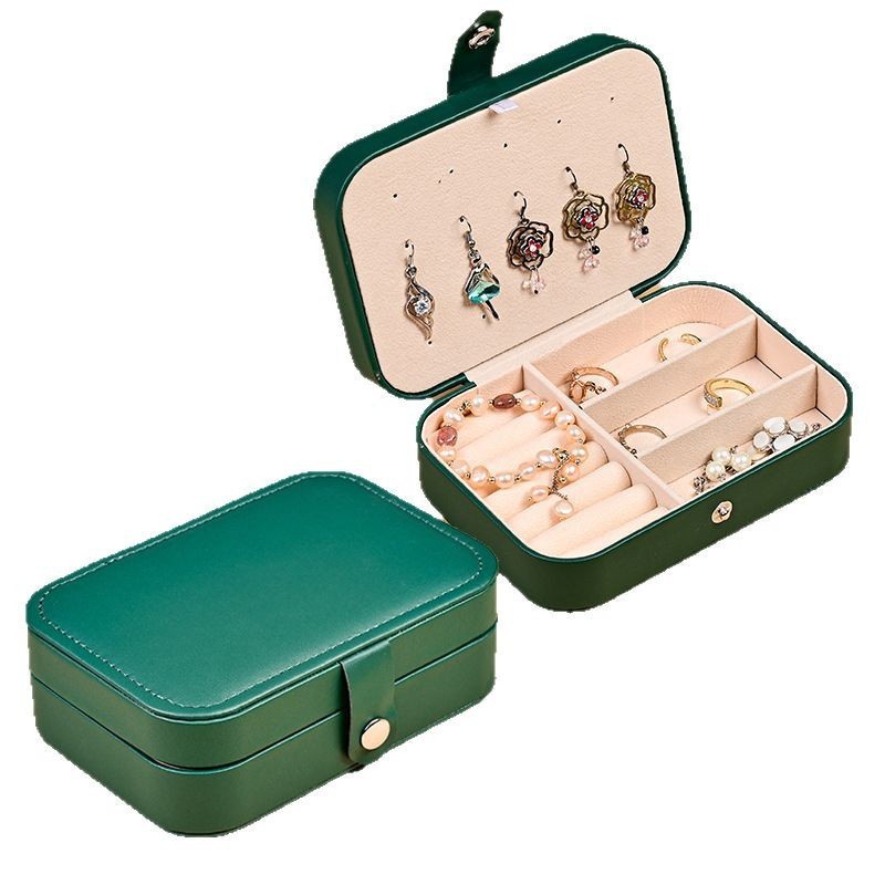 Mini caja de anillo simple caja de almacenamiento de joyería portátil simple caja de joyería de brazalete caja de almacenamiento de anillo