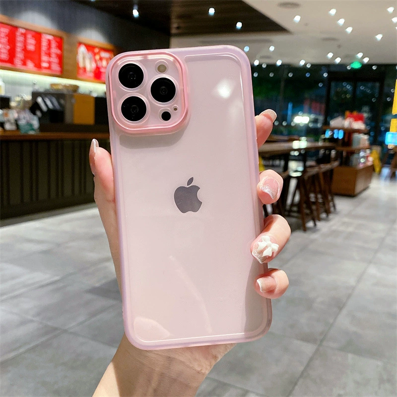 Apple, совместимая матовая на iPhone 14, прозрачная линза, чехол для телефона, защитный чехол, 14Promax, iPhone