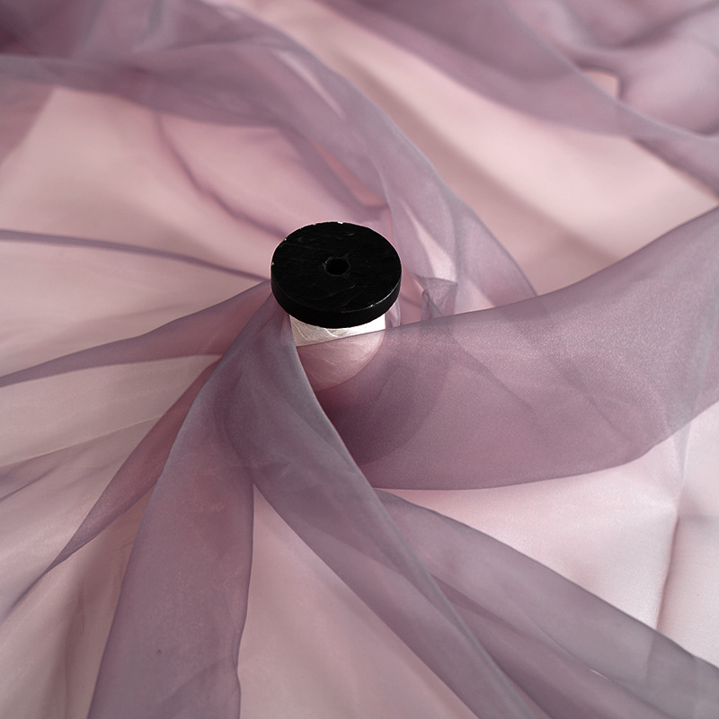 10d Ruyi ultra-delgada tela suave y transparente oigan tela de ropa de boda ropa de estilo chino pañuelo de baile tela de gaza