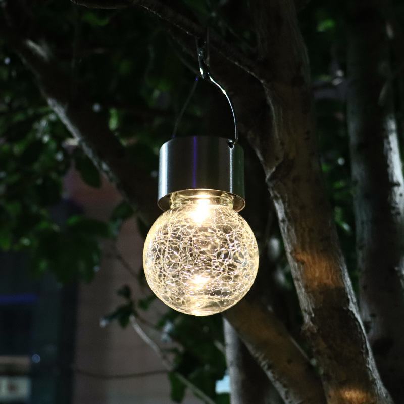人気モデルの太陽エネルギーledガラス瓶ランプ太陽エネルギーガラス吊り球(6CM) 割れ屋外ステンレス|undefined