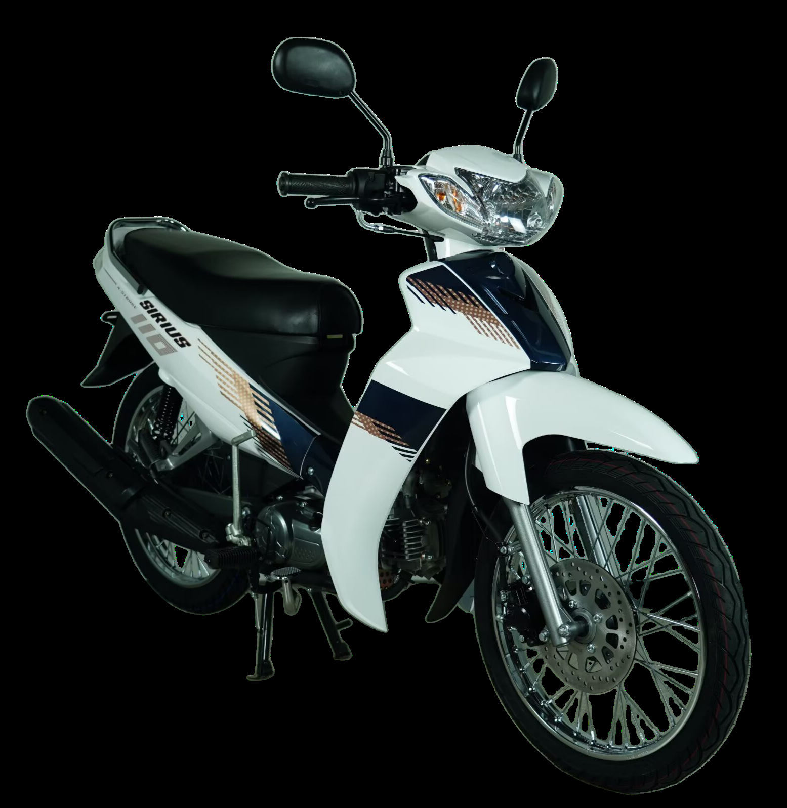 Air-Cooled Four-Stroke Single-Cylinder Single Overhead Valve, 2-Valve Electric Motorcycle