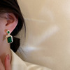 Small pendant, retro earrings, light luxury style