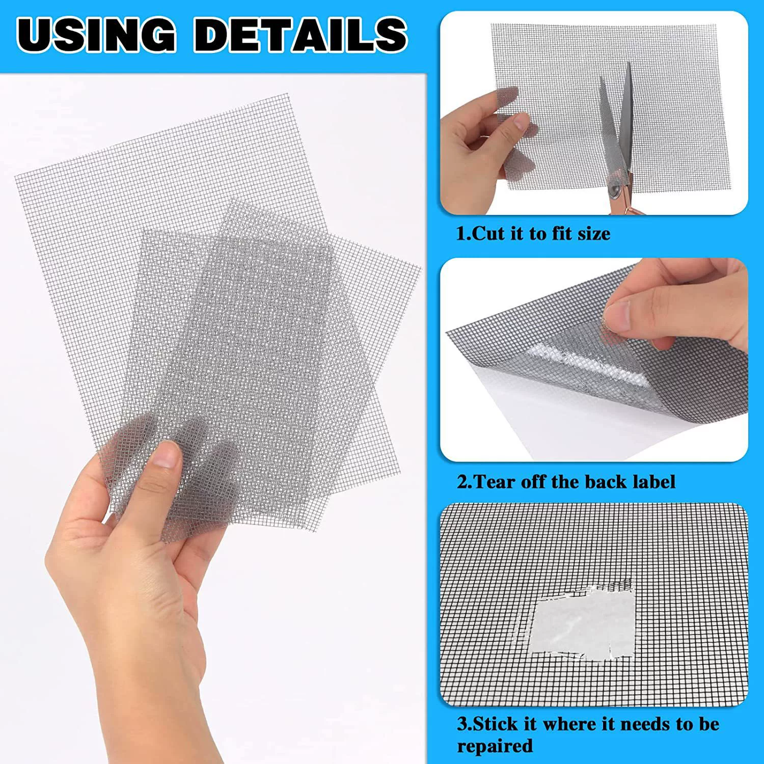 Трансграничная 10/16/20 субсидия на ремонт самоклеящегося экрана на обратной стороне субсидии на ремонт отверстий для экрана с полным клеевым экраном