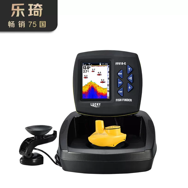 Leqi wireless sonar intelligent detector muddy water visual fish finder outdoor supplies fishing gear wholesale fish finder