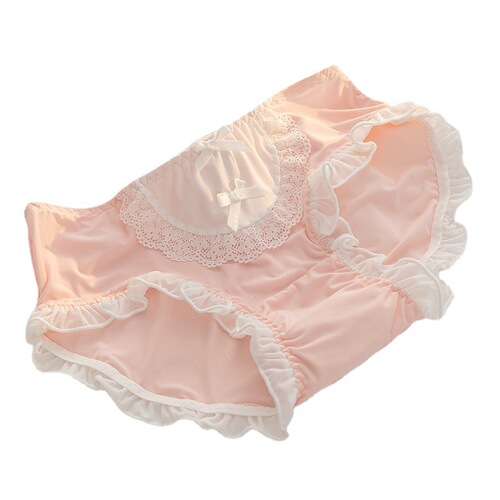 Japanese Lolita panties for women, pure cotton crotch, cute, skin-friendly, breathable, new style girls' seamless briefs shorts