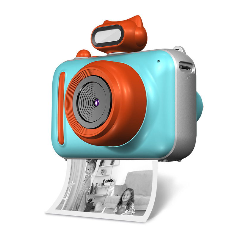 6Mp Polaroid 1080P Dual-Lens Instant Printing Digital Kidsren's Camera Thermal Printing Small Slr Camera