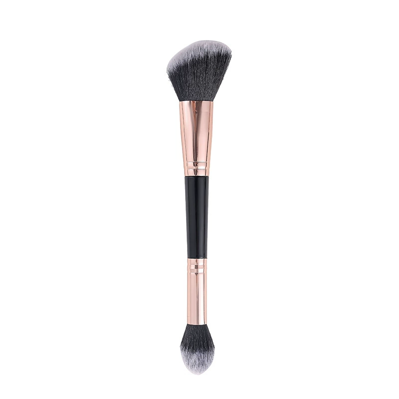 Double-sided face blush, brush, highlighter, handheld soft loose powder