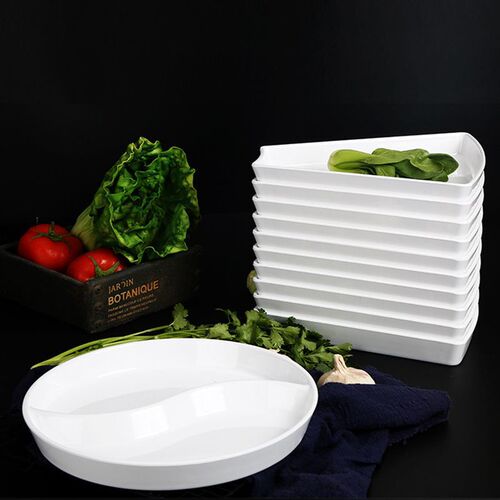 Melamine Hot Pot Fruit Assortment Platter Set for Home Family Reunion Banquet Chinese New Year Dinner Plastic Combined Plates