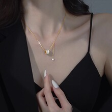 S925银小蛮腰项链女纯银2025新款爆款小众高级感锁骨链送女友礼物