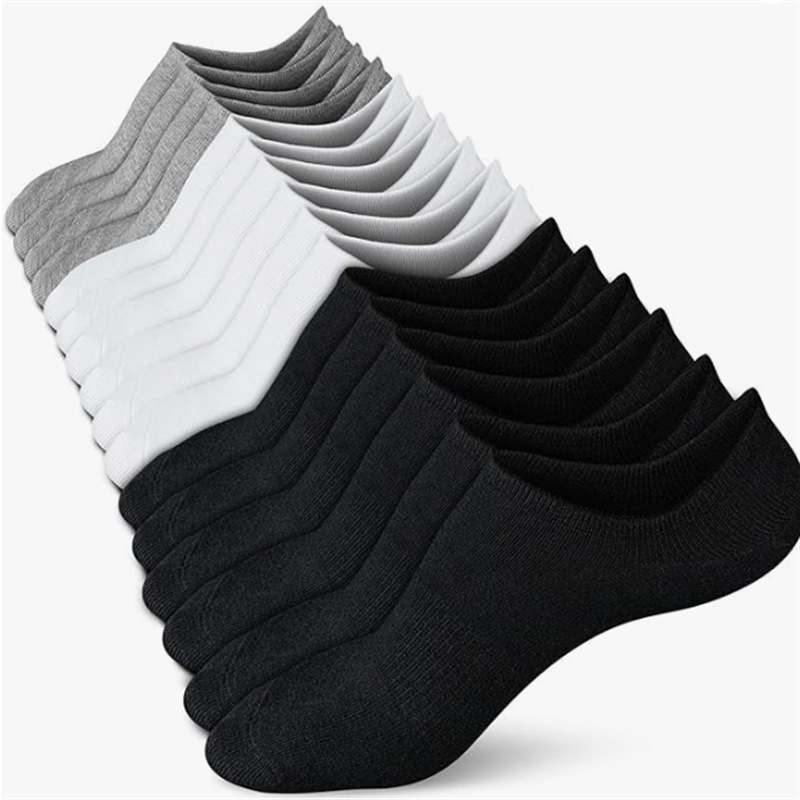 Cross-Border Amazon Boat Socks Men's Summer Thin Non-Falling Non-Slip Casual Breathable Women's Invisible Socks Manufacturer