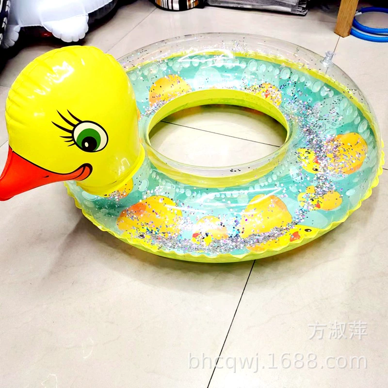 B.Duck, надувная игрушка, плавательный круг, лебедь, детские наклейки для ногтей для игры в воде, повышенная толщина, новая коллекция