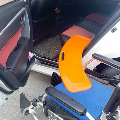 Car table board elderly and the disabled over the
