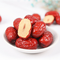 Yan Zhi Fang Xinjiang Natural Dried Red Dates Wholesale, Ruqiang Grey Dates 500g Bag, Xinjiang Red Dates