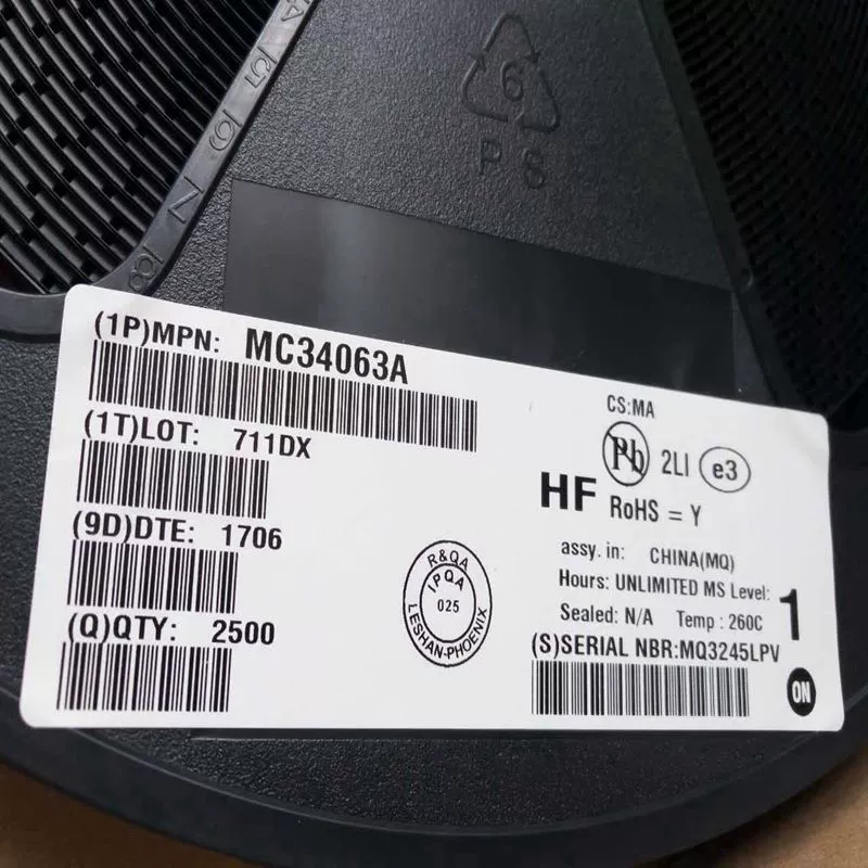 Новая интегрированная схема MC34063A SOP-8 большой чип 1.5A