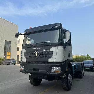 源头工厂出口陕汽德龙牵引车430马力6*4后八轮渣土砂石运输牵引头