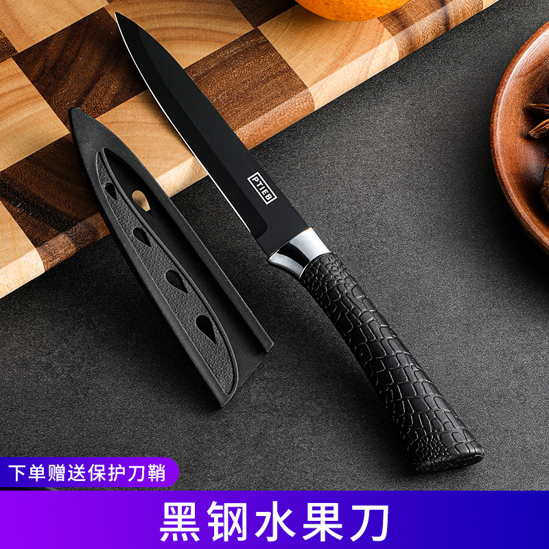 Nuevos productos al por mayor cuchillo de frutas al por mayor dormitorio doméstico para estudiantes cuchillo de fruta de oficina conveniente con una pieza de cabello