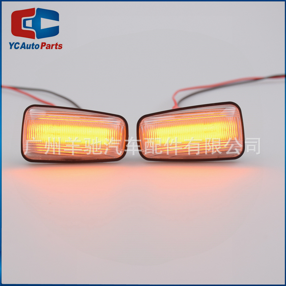 Aplicable para Peugeot 406 Citroën Fiat Ulysse 220 lámpara de lámpara LED de dirección lateral de flujo