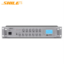 SHILE/狮乐 DV-200功放六分区控制定压功放机公共广播音响200W