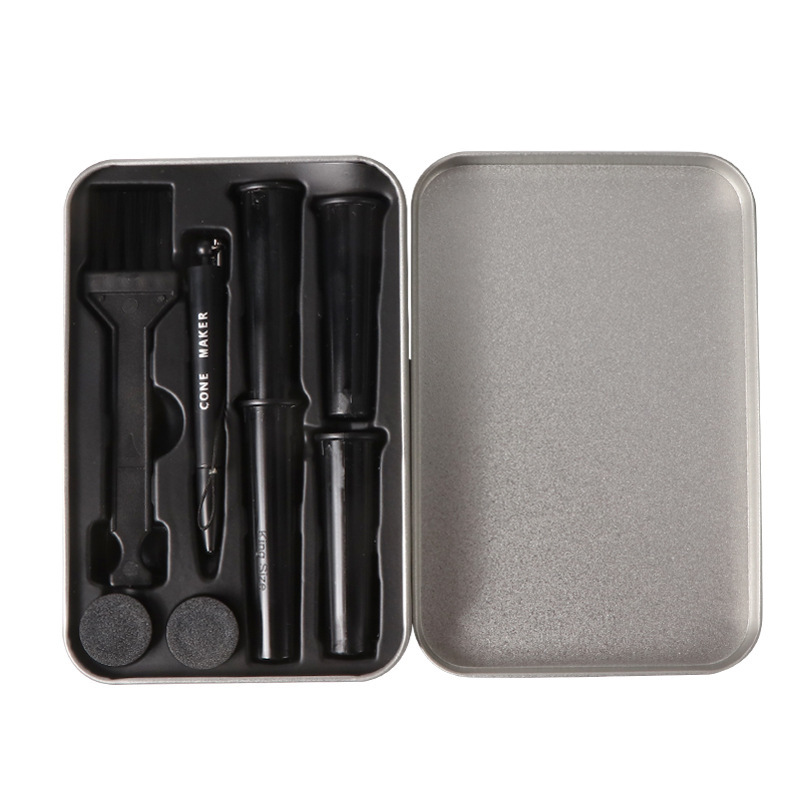 Hot sale conjunto multifuncional de relleno de tubo de bocina de cigarrillos tabla de trabajo de dibujos animados de tabaco conjunto de relleno de tubo de bocina de cigarrillos