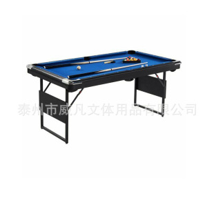 Weifan Factory Adult New Folding Indoor Billiards Table Game Entertainment Billiard Table Family Model