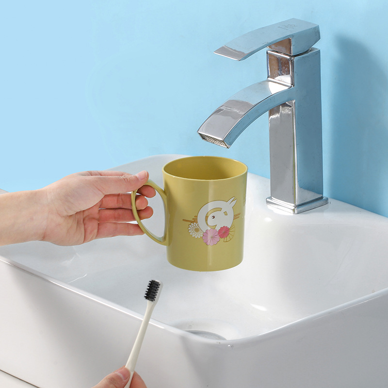 Söt katt tandborstmugg för barn och par_voghion.com