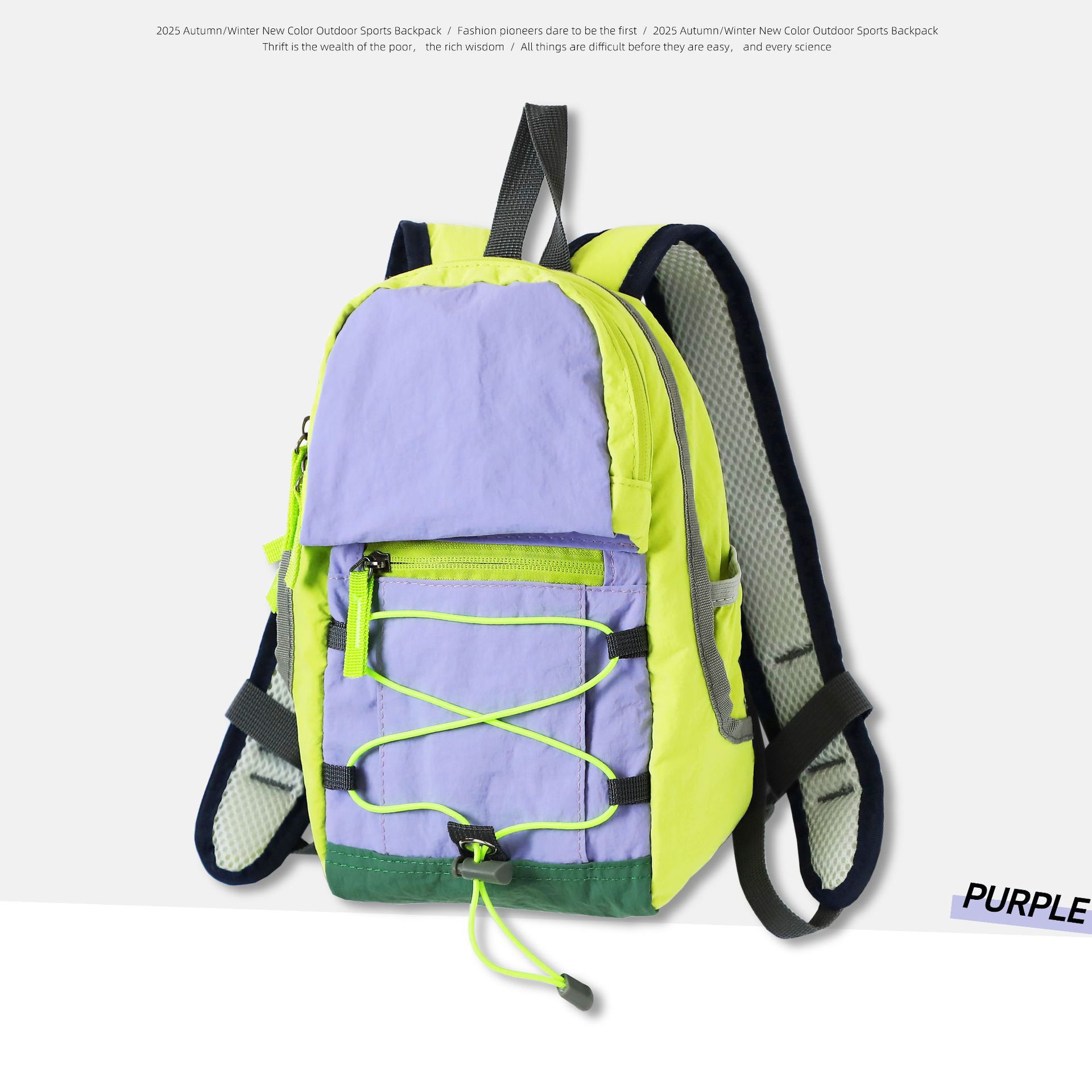 Shake-up Marvel Tini temprano otoño color de contraste mochila al aire libre bolsas para padres e hijos bolsas para mamás 11 almacenamiento de mochila de viaje