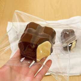 食品级硅胶巧克力流心捏捏乐小红书同款仿真食物具减压神器