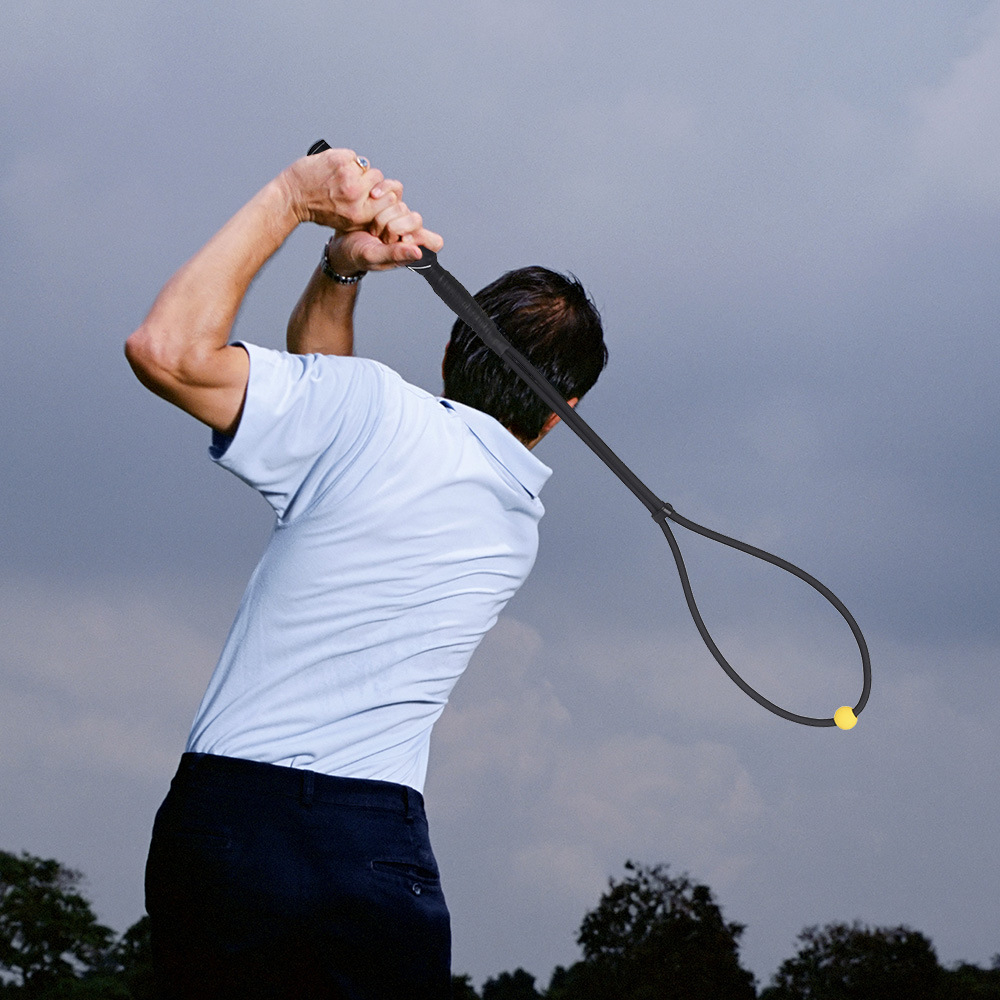 Ejercicio de swing de cuerda de fitness de golf, ejercicios de agarre de mano, suministros de entrenamiento para interiores y exteriores