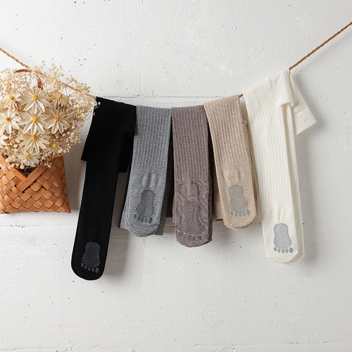 Girls' pantyhose autumn new children's leggings twist outer wear cotton one-piece medium thick leggings girls' pantyhose