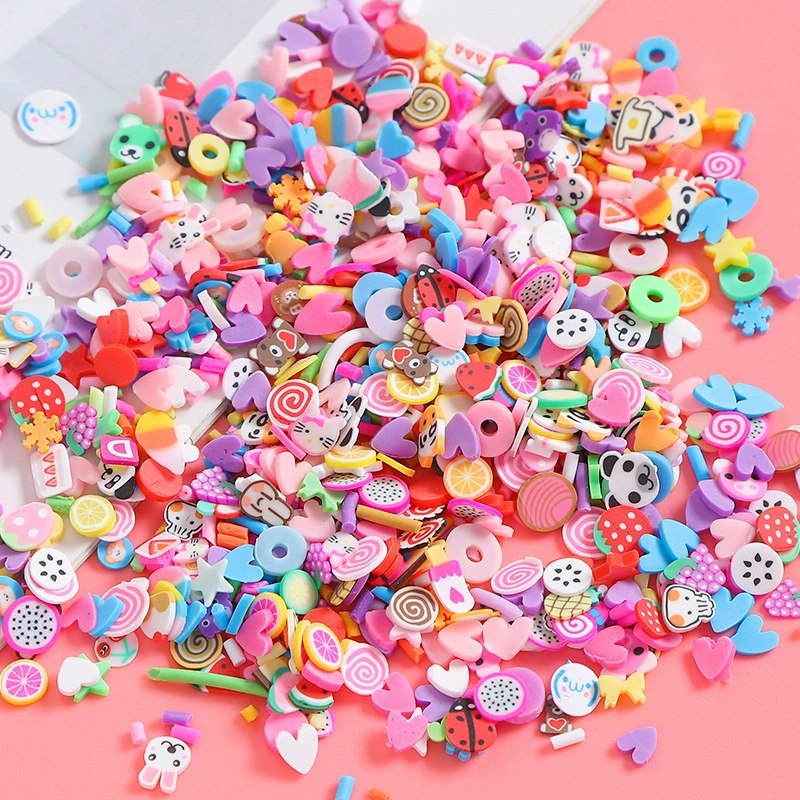 Сахарные бусины, мягкие заготовки из глины, украшения для заколок Guka, оптовые материалы для изготовления ювелирных изделий своими руками, фруктовые аппликации, ручная работа