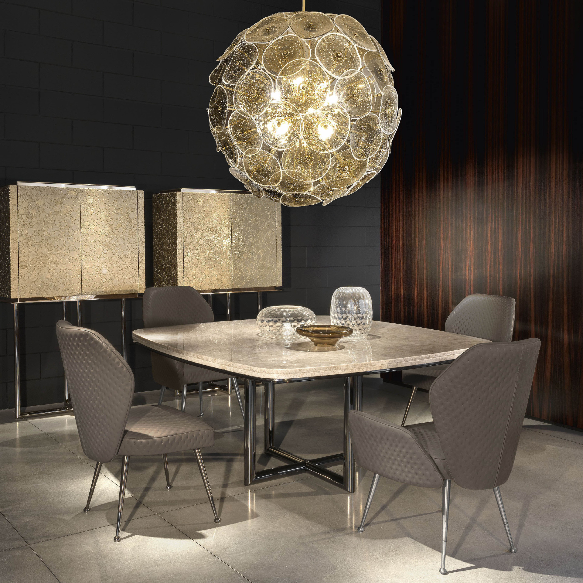 Matching Restaurant Furniture Set, Counter and Chairs, Italian Brand Replica, Factory Direct Sale, Social Media Hit Replica