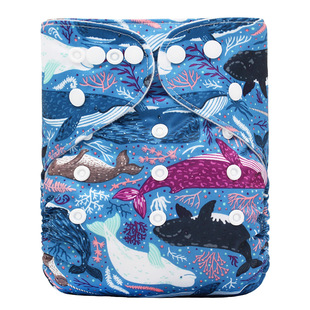 Washable Cloth Diaper, Breathable, Waterproof, Leak-Proof Diaper Pocket, Baby Diaper, Reusable, Adjustable Diaper, Customized