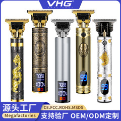 クロスボーダー彫刻ヘッド理髪器電気バリカン電気バリカン剃髪ヘッド神器理髪はさみusb充電式